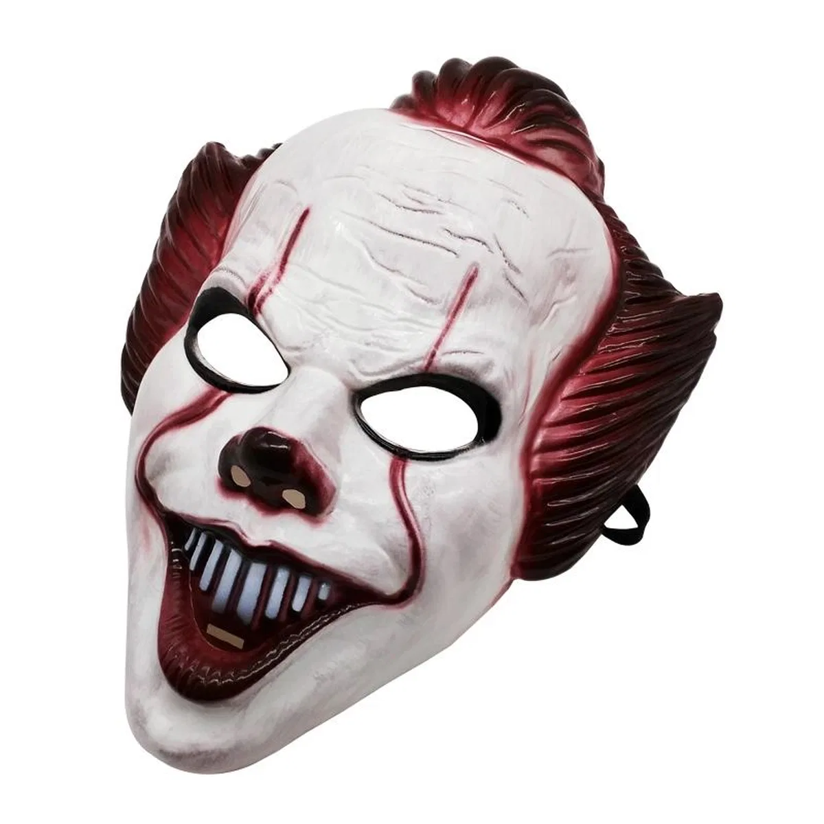 Plastik Joker Maskesi Killer Palyaço Maskesi görsel 4