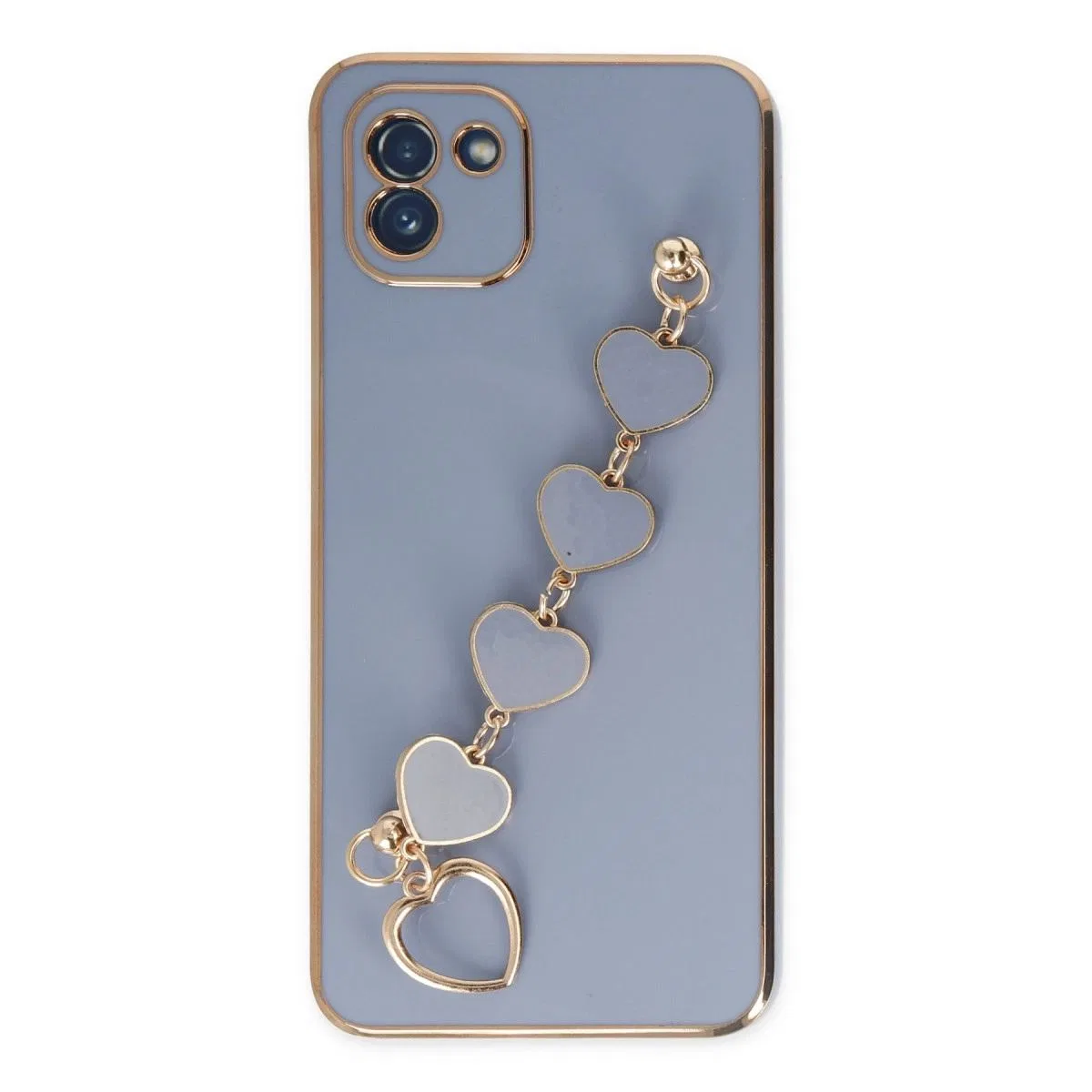 Samsung Galaxy A03 Kılıf Esila Silikon - Gri görsel 2