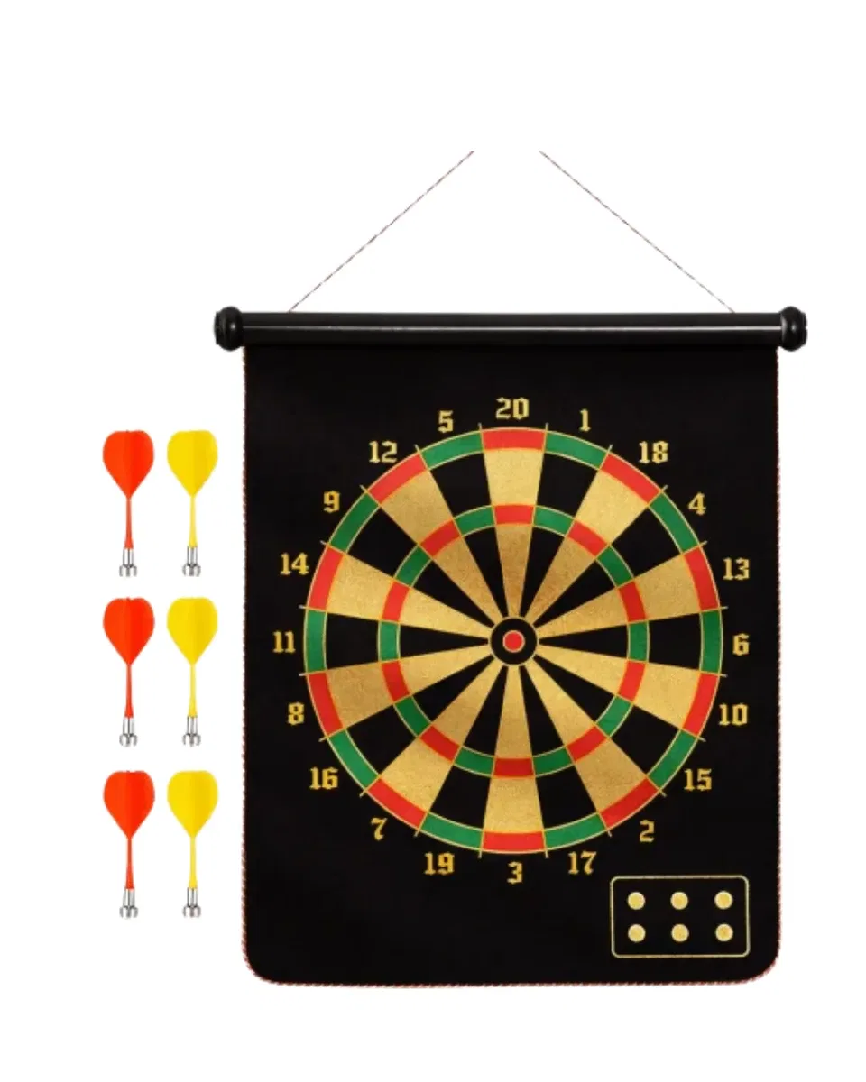 Manyetik Dart Oyunu Katlanabilir Güvenli Dart Seti 6 Ok Hediyeli görsel 3