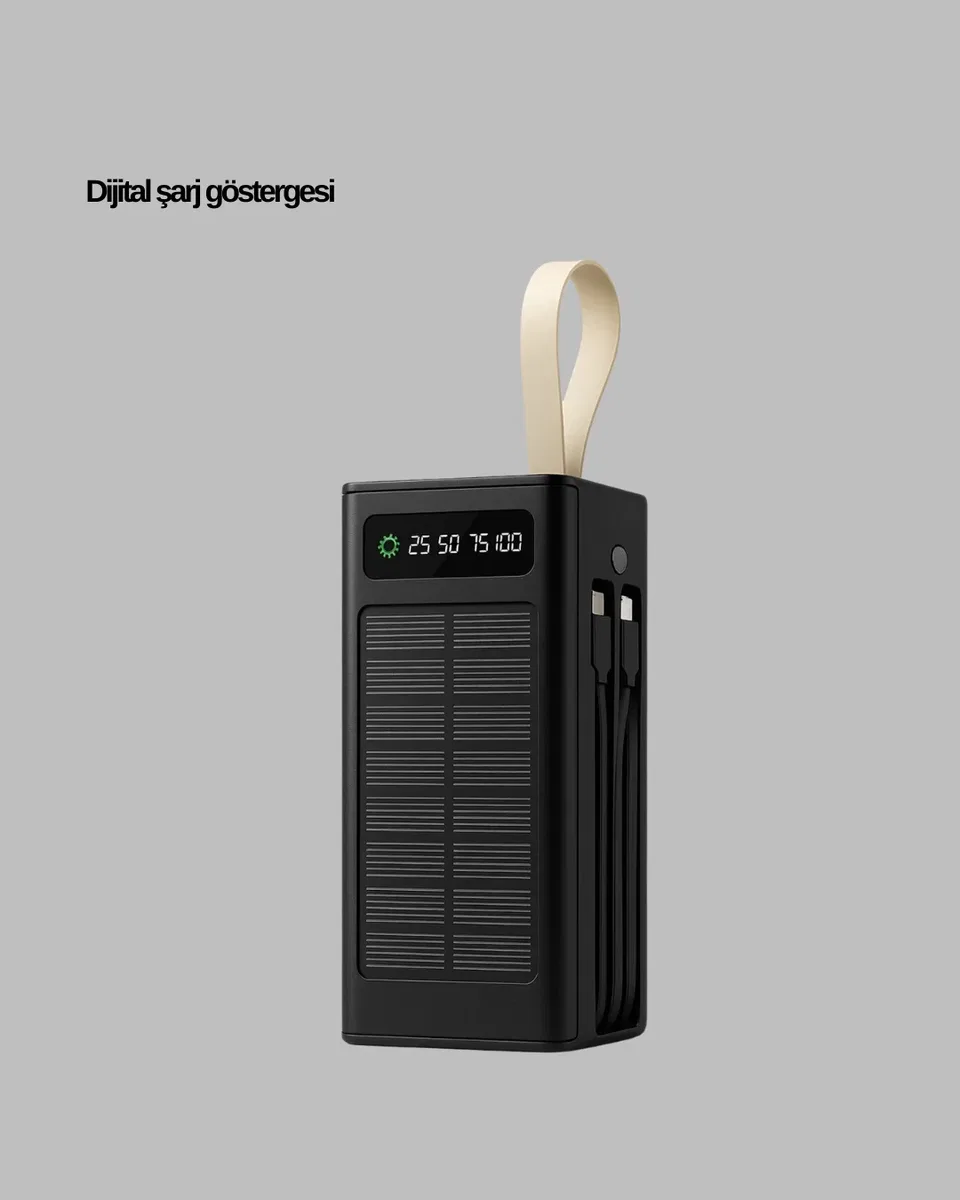50. 000 Powerbank güneş enerjili görsel 3