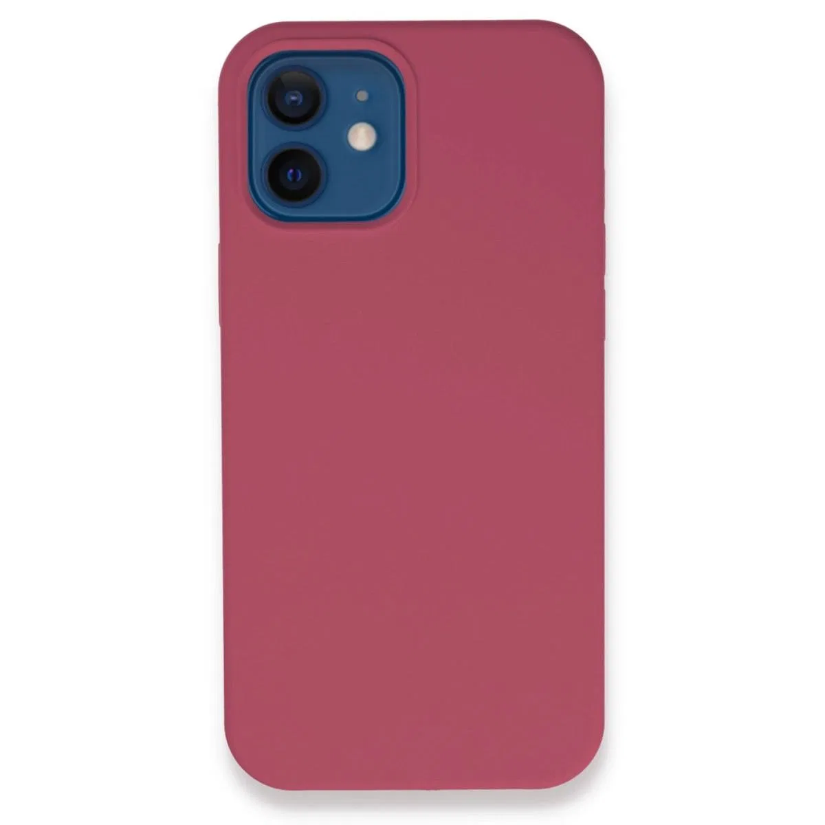 Apple İphone 12 Kılıf Lansman Legant Silikon - Fuşya