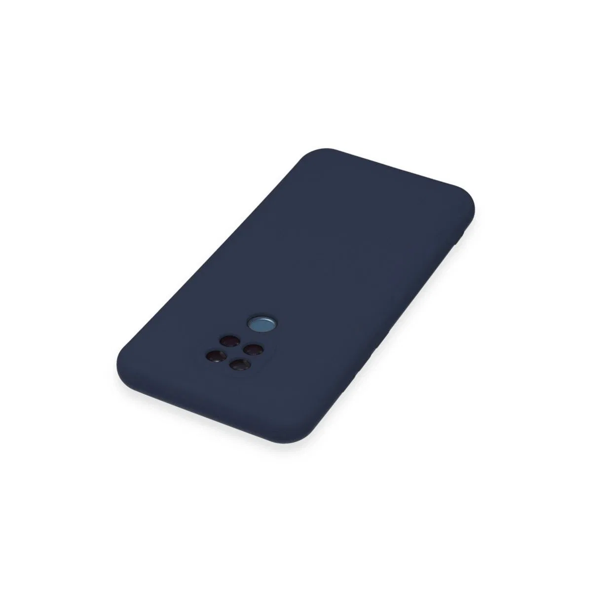 General Mobile Gm 20 Kılıf Nano İçi Kadife Silikon - Lacivert görsel 4