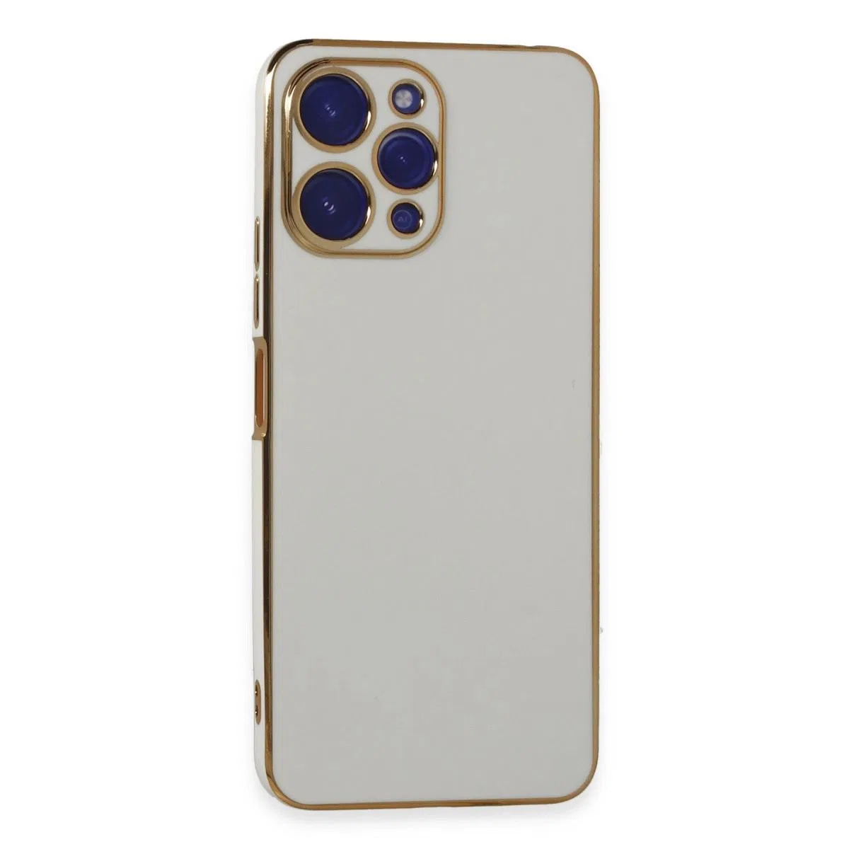 Xiaomi Poco M6 Pro 5g Kılıf Volet Silikon - Beyaz