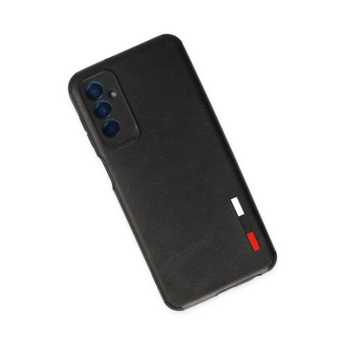 Samsung Galaxy M13 Kılıf Loop Deri Silikon - Siyah görsel 2