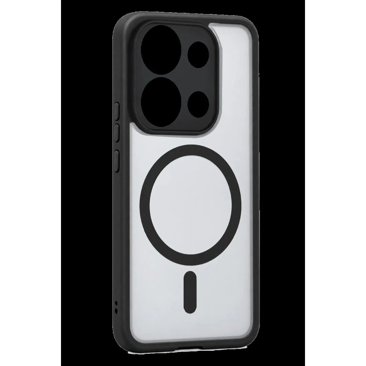 Xiaomi Redmi Note 13 4g Loji Magsafe Kapak - Siyah