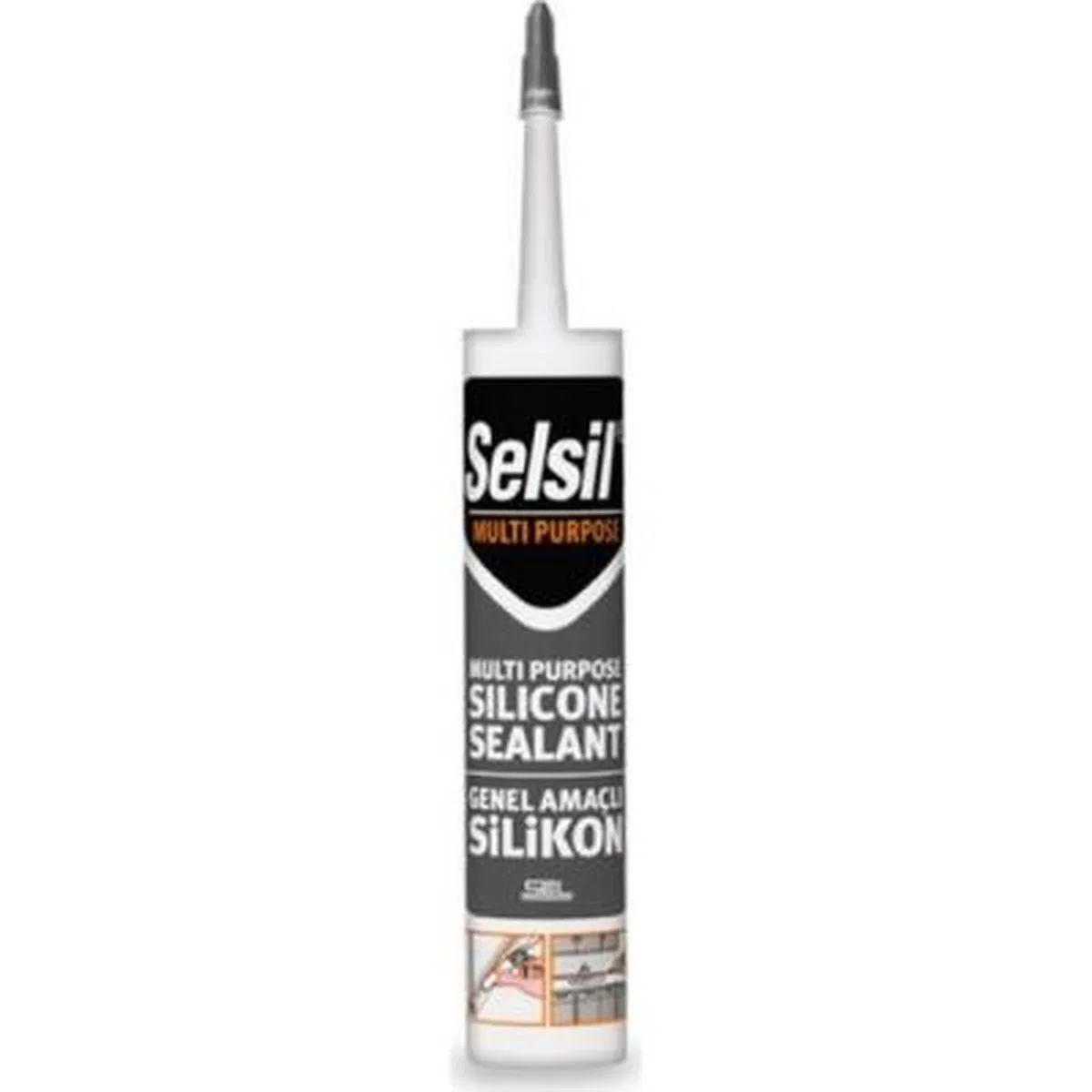 Şeffaf Universal Silikon 280 gr