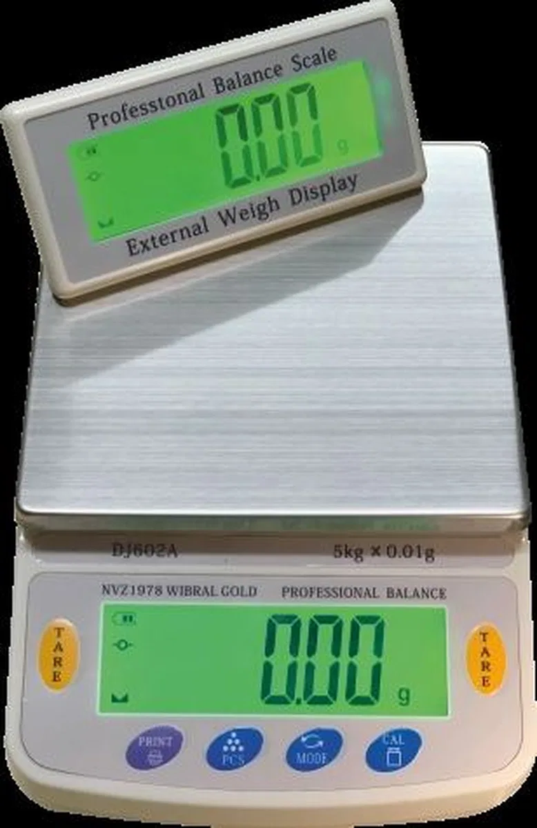 Diamond Dijital Göstergeli Çift Ekran Hassas Terazi Nvz-1978 (5 Kg-0. 01)