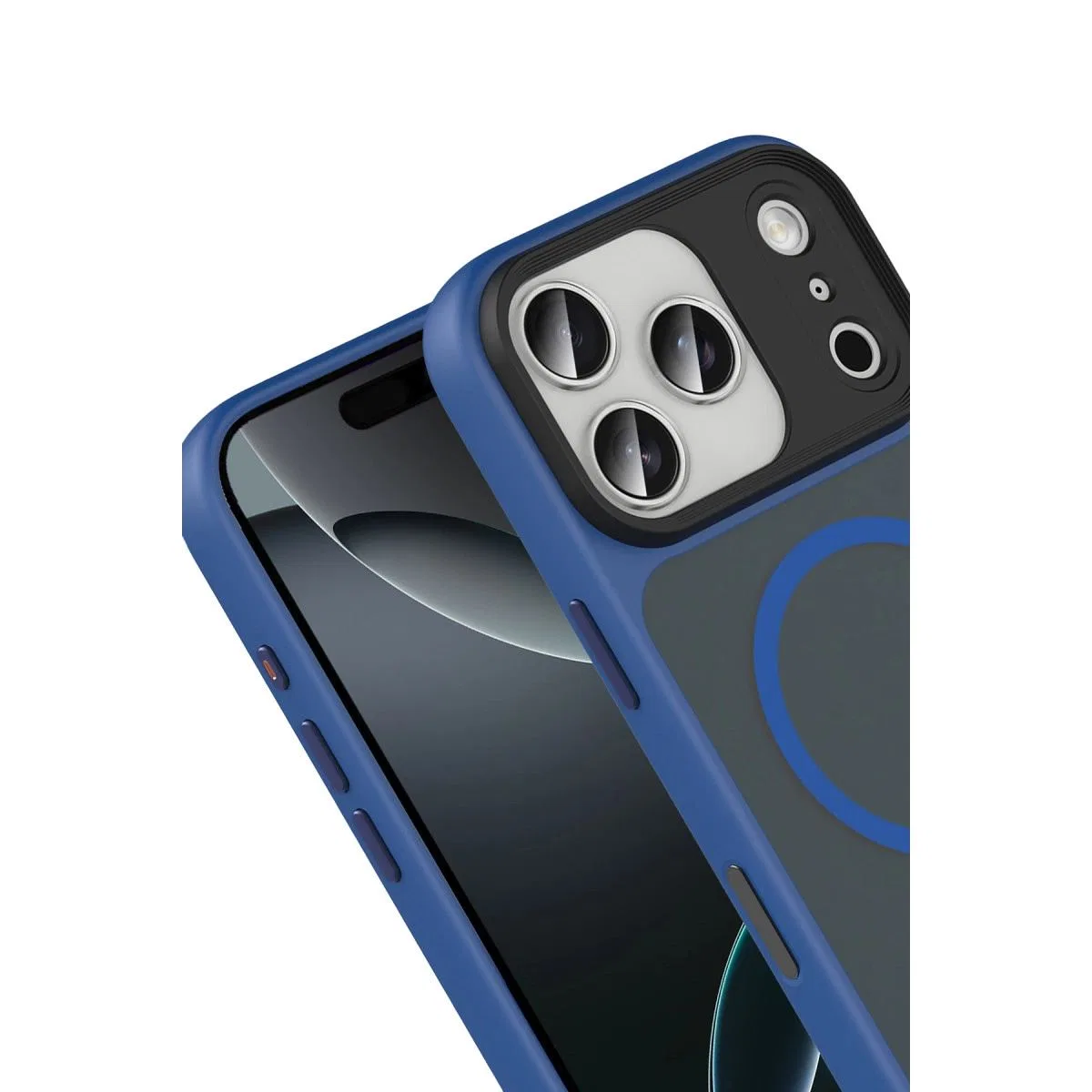 Joko Apple İphone 17 Pro Megane Magsafe Kapak - Lacivert görsel 2