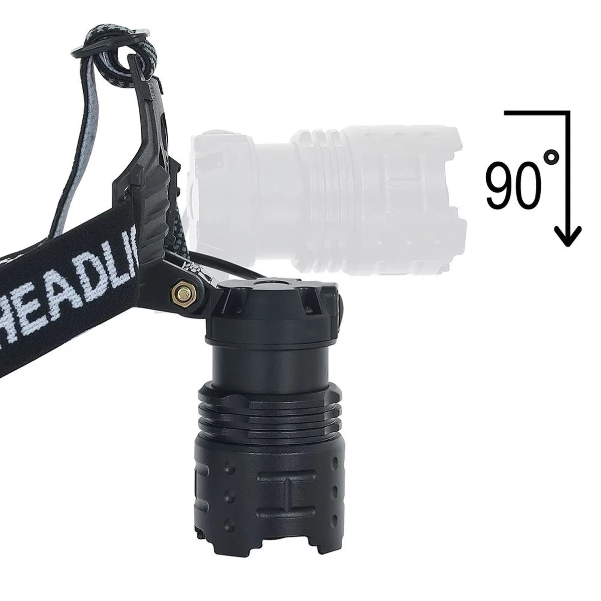 Gt100 Led Şarjlı Kafa Lambası Wt-628 görsel 2