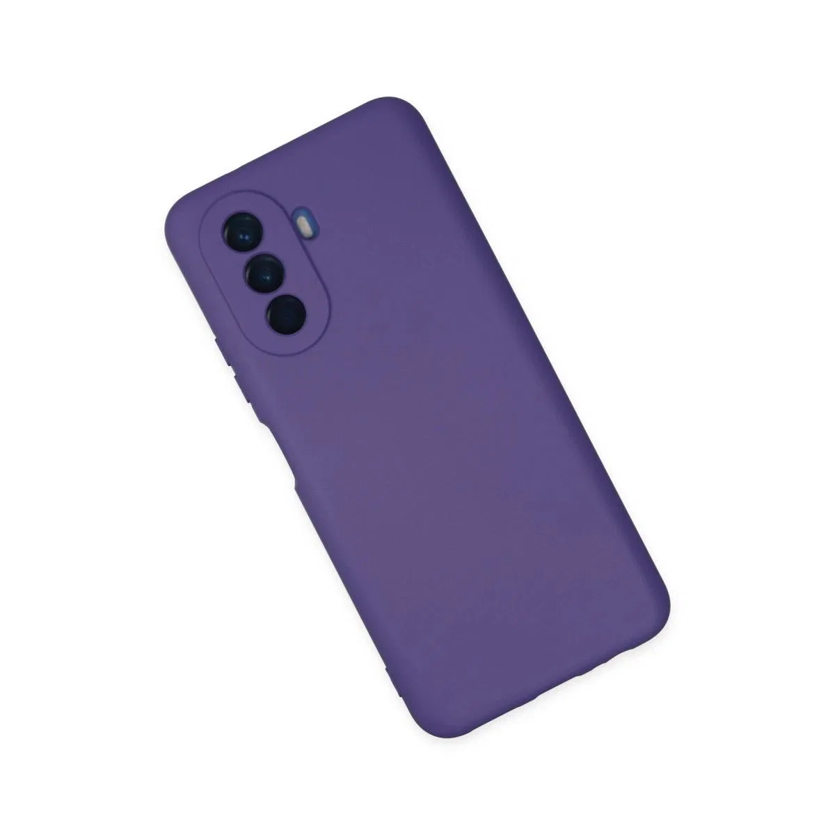 Huawei Nova Y70 Kılıf Nano İçi Kadife Silikon - Mor görsel 3