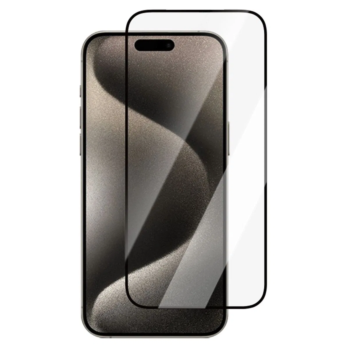 Apple İphone 16 Pro Max Bilvis 3x Ar Hd Cam Ekran Koruyucu - Siyah görsel 3