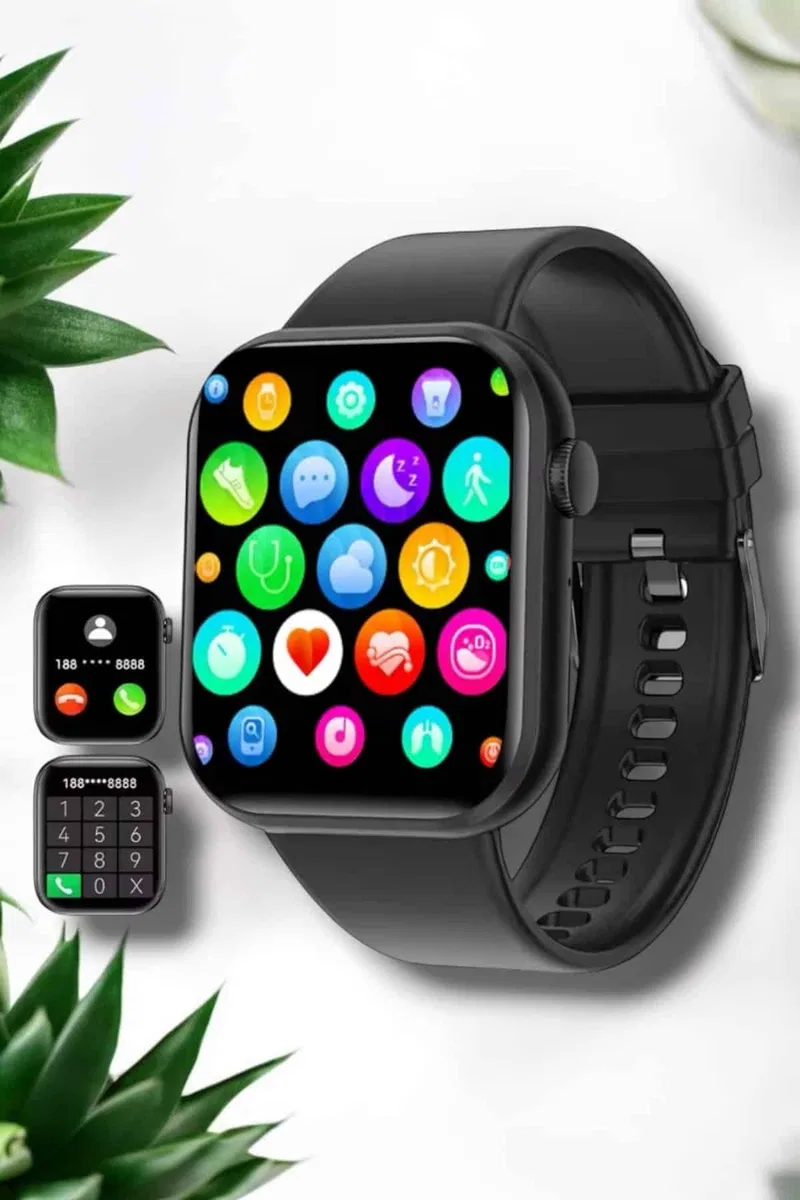 Akıllı Saat iOS ve Android ile Uyumlu Şık ve Çok Fonksiyonlu görsel 3