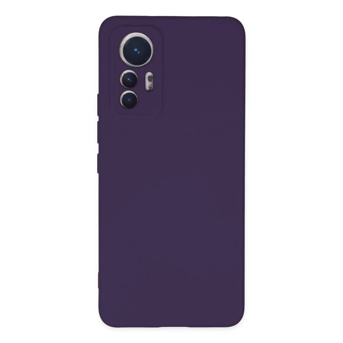 Xiaomi Mi 12 Lite Kılıf Nano İçi Kadife Silikon - Mor