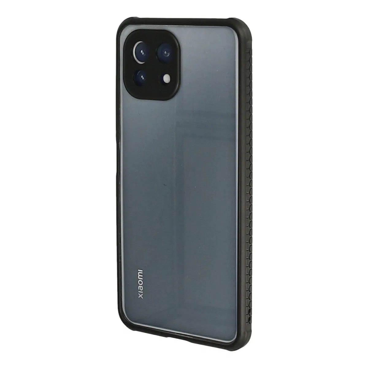 Xiaomi Mi 11 Lite Kılıf Miami Şeffaf Silikon - Siyah görsel 3