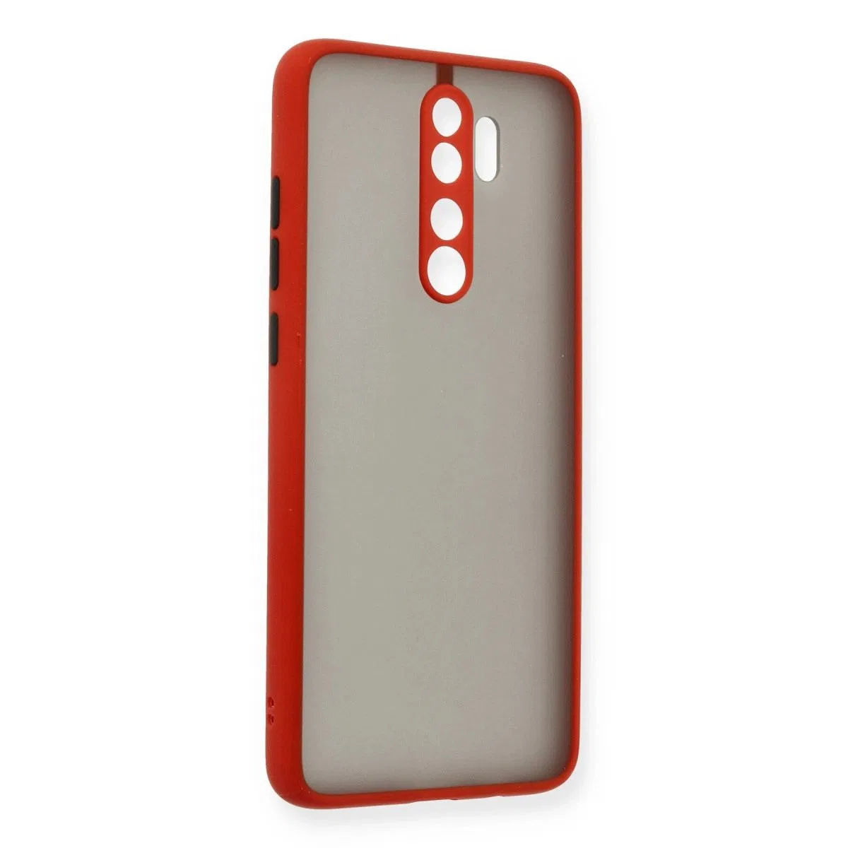 Xiaomi Redmi Note 8 Pro Kılıf Montreal Silikon Kapak - Kırmızı