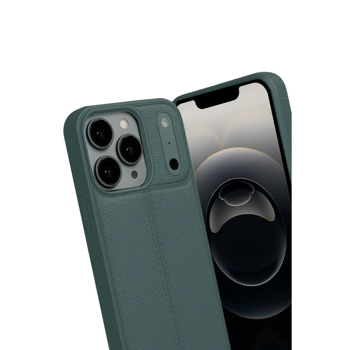Apple İphone 17 Pro Auto Focus Kapak - Koyu Yeşil görsel 3