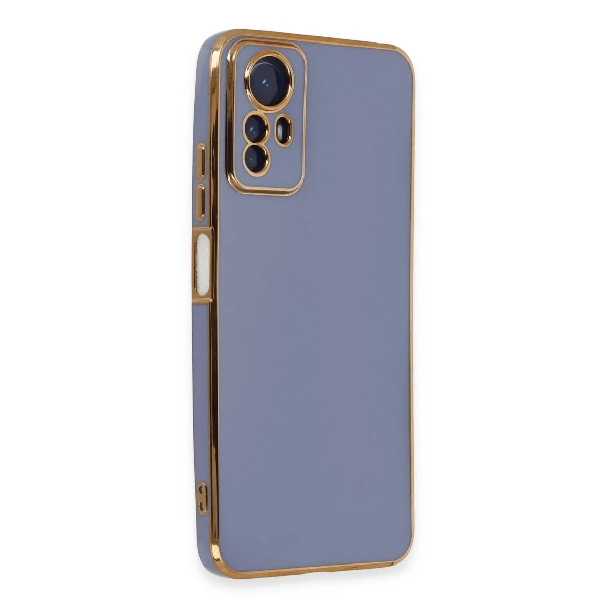 Xiaomi Redmi Note 12s Kılıf Volet Silikon - Mavi görsel 2