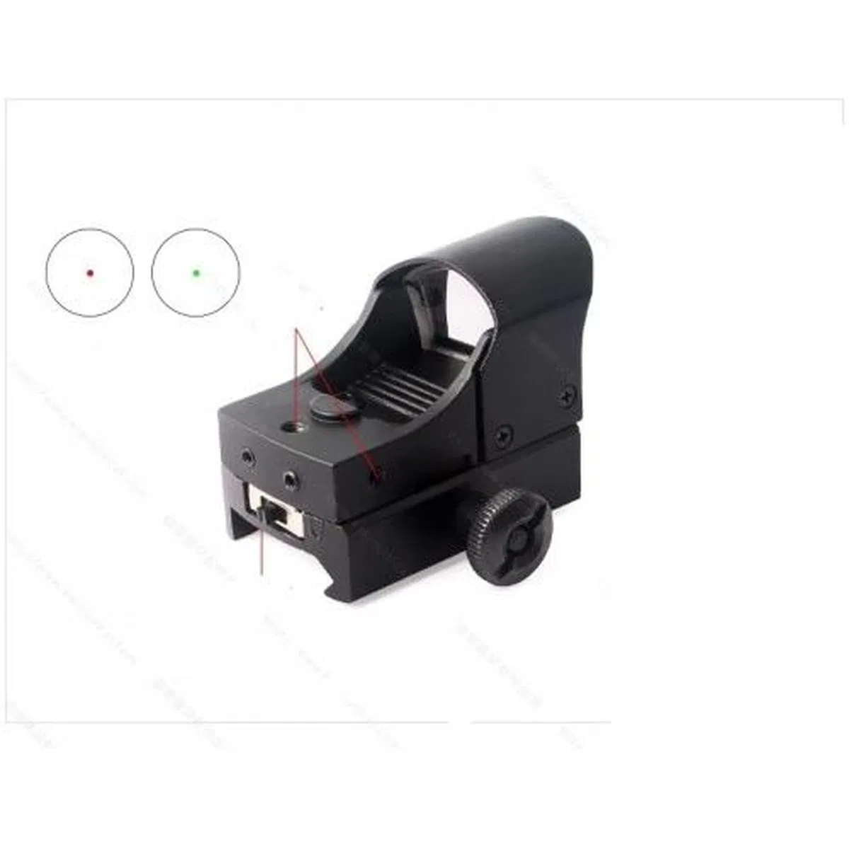 Yakın Menzilli Için Hedefleme Çift Renk Işıklı Reddot Sight görsel 5