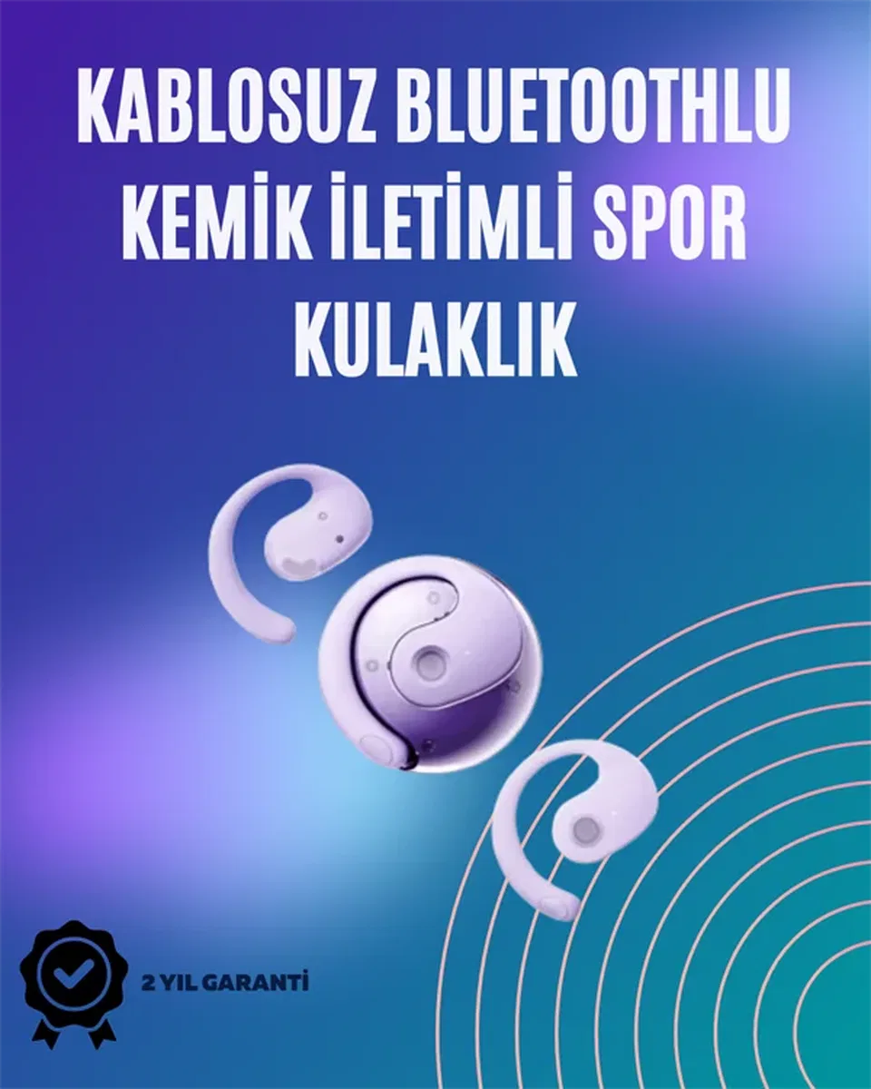 S05 Bluetooth Kulak İçi Spor Kulaklık – Gürültü Azaltıcı Mikrofon görsel 2