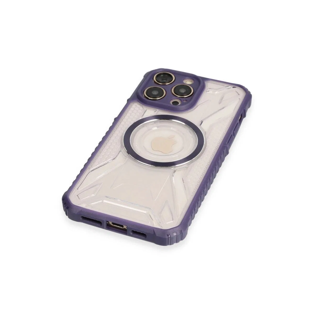 Apple İphone 14 Pro Max Kılıf Prag Magneticsafe Kapak - Derin Mor görsel 4