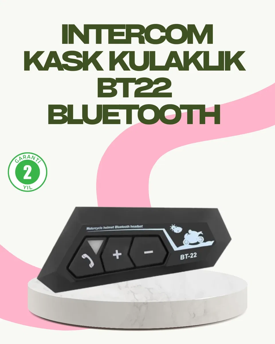 Bluetooth 5. 0 EDR Kask Kulaklık Yüksek Ses Kalitesi ve Gürültü Önleme