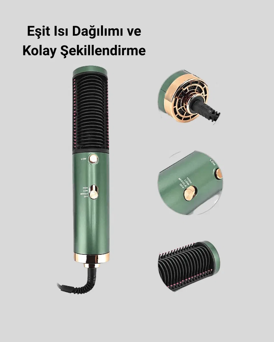 İyon Teknolojili Seramik Saç Düzleştirici – Eşit Isı Dağılımı görsel 3