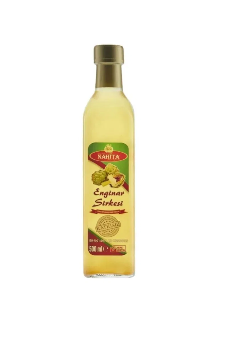 Enginar Sirkesi % 100 doğal Katkısız 500 ml görsel 2
