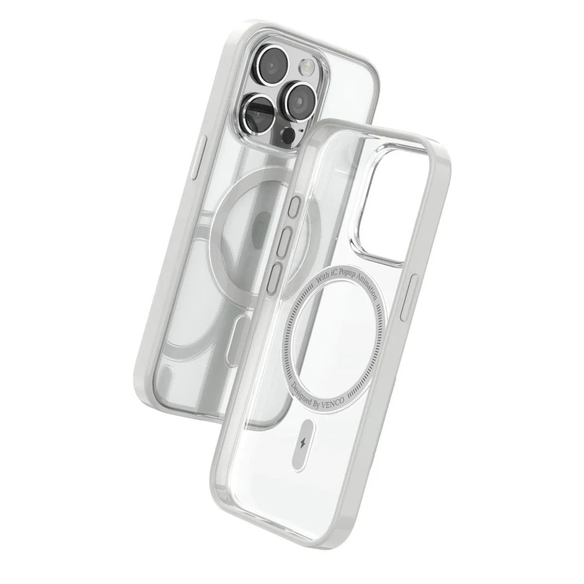 Venco Apple İphone 15 Pro Max Joly Magsafe Kapak - Beyaz görsel 2