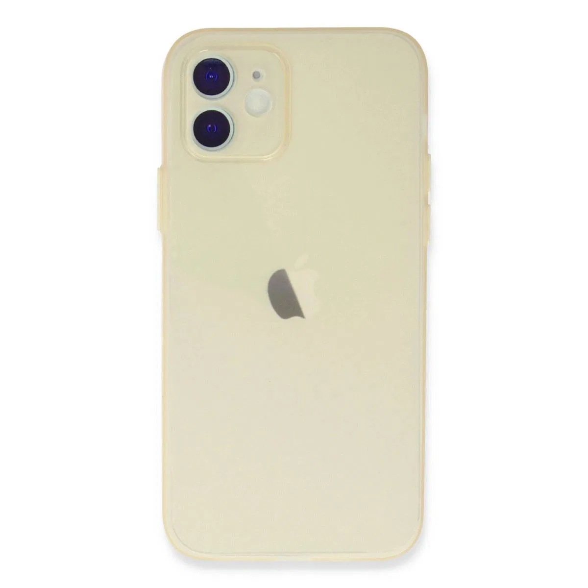 Apple İphone 12 Kılıf Puma Silikon - Gold