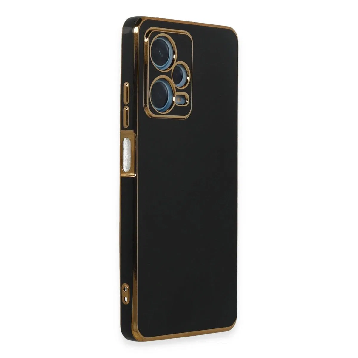 Xiaomi Redmi Note 12 Pro Plus Kılıf Volet Silikon - Siyah görsel 2