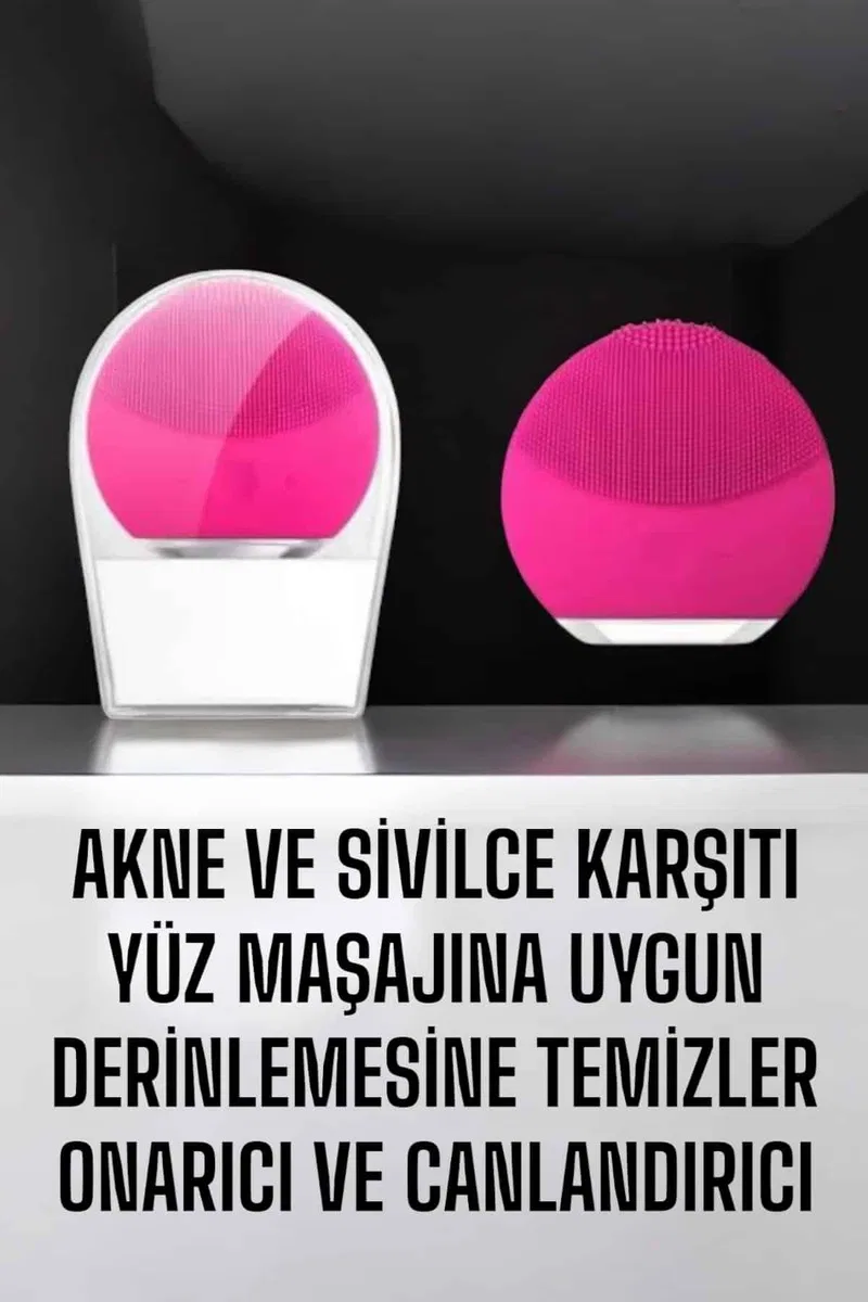Yüz Temizleme Aleti Genç Görünüm Sağlayan, Kan Dolaşımını Hızlandıran, Kablosuz ve Taşınabilir görsel 3
