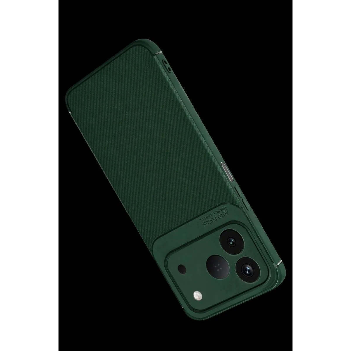 Newface Tecno Spark 50 4g Auto Focus Karbon Kapak - Yeşil görsel 3