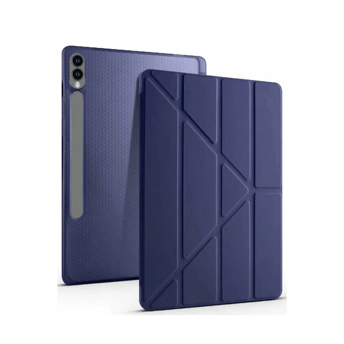 Samsung Galaxy X610 Tab S9 Fe Plus 12. 4 Kılıf Kalemlikli Mars Tablet Kılıfı - Lacivert