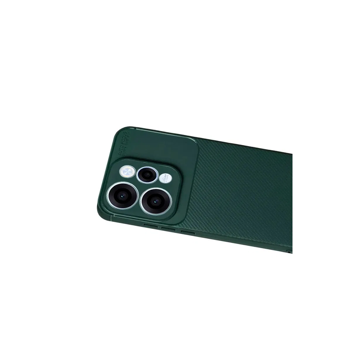 Oppo Reno 15 Auto Focus Karbon Kapak - Koyu Yeşil görsel 4