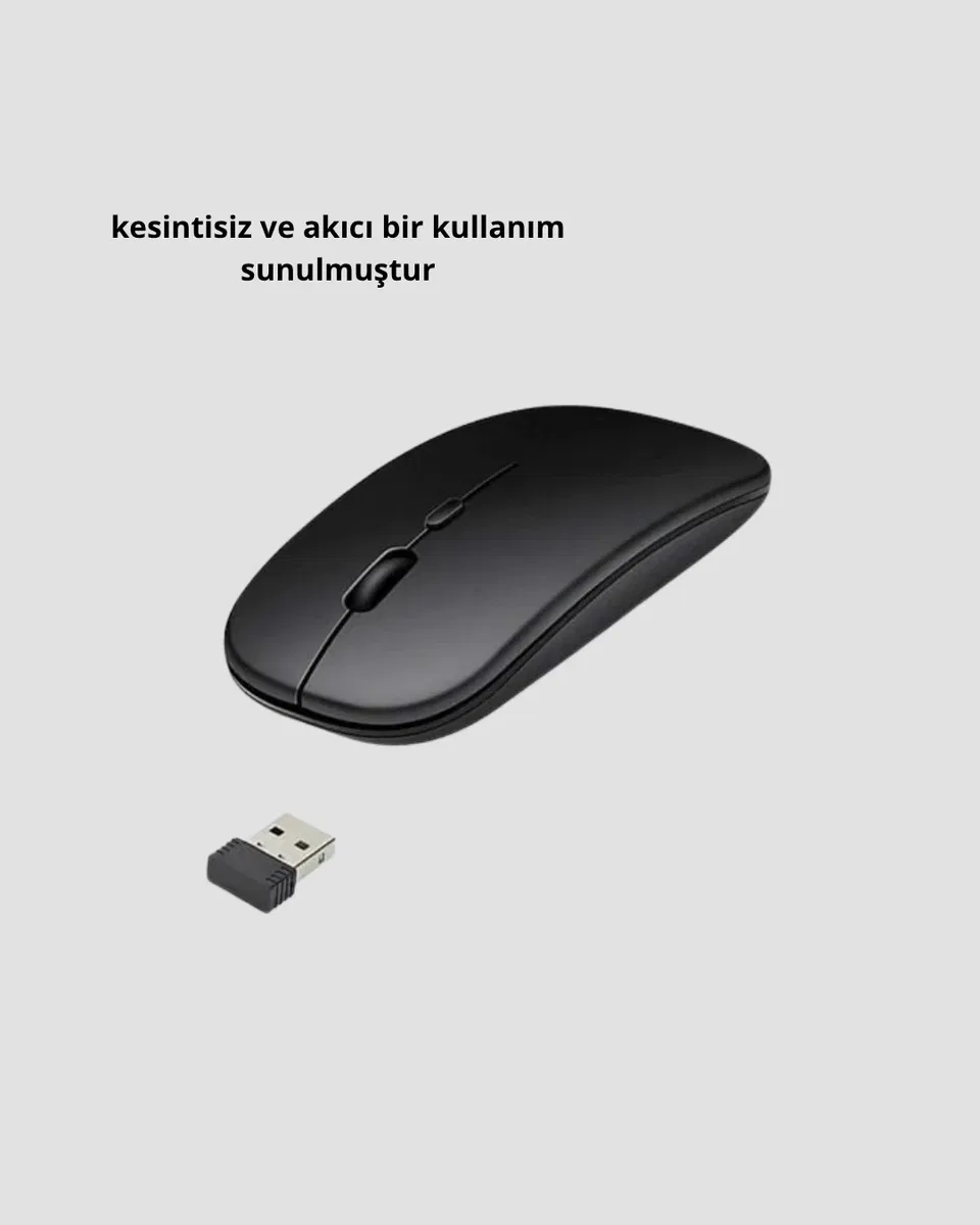 Kablosuz Gaming Mouse – Ayarlanabilir, Ergonomik görsel 4