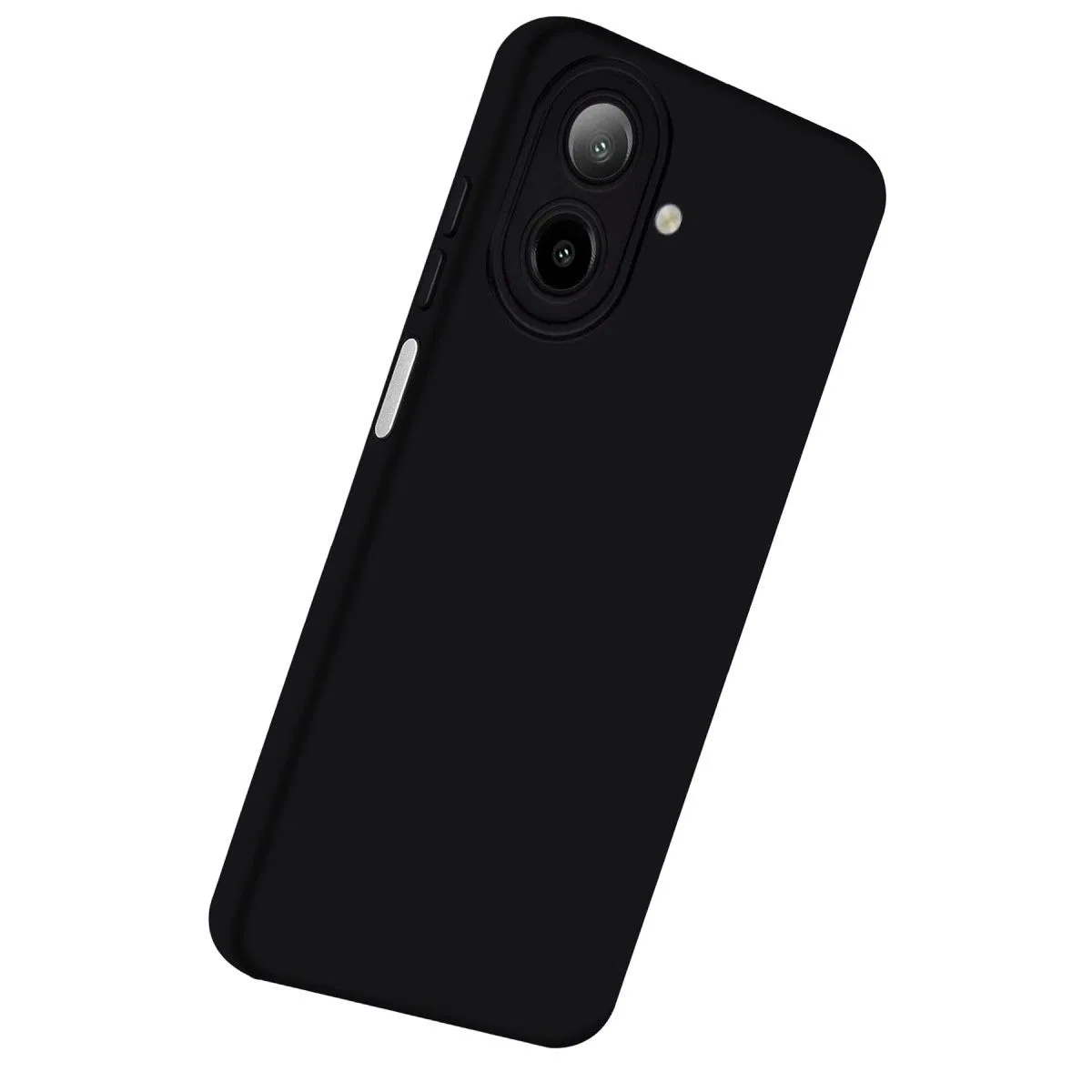 Samsung Galaxy A07 4g Nano İçi Kadife Silikon - Siyah görsel 5