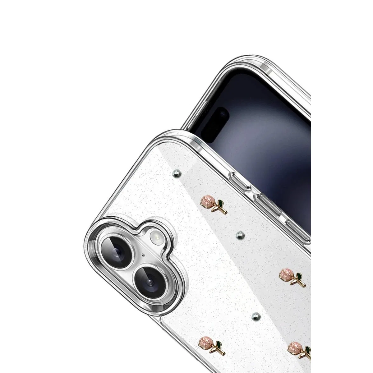 Apple İphone 17 Fiyonk Desenli Kapak - Desen 6 görsel 3