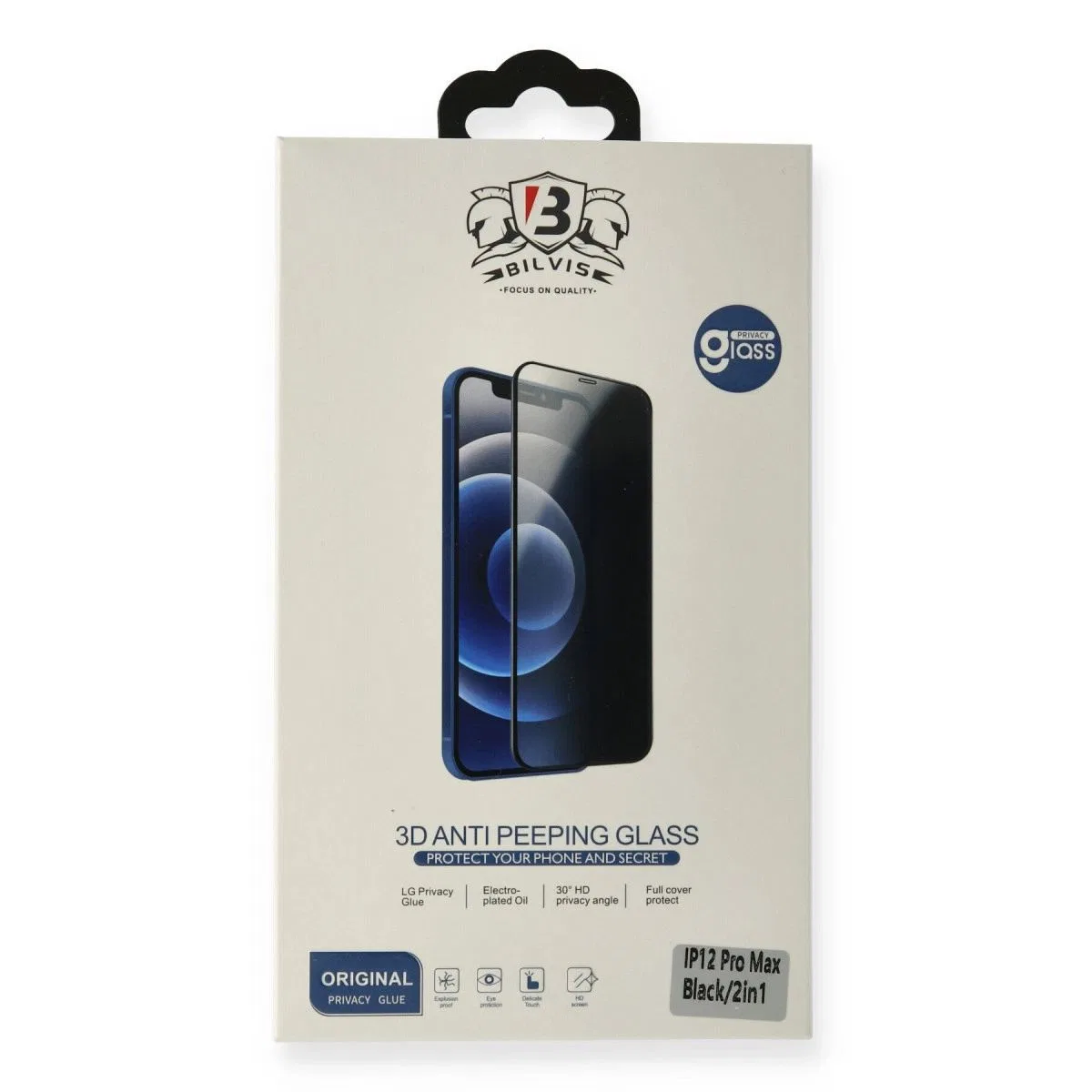 Samsung Galaxy S24 Plus Bilvis Hayalet Cam Ekran Koruyucu görsel 2
