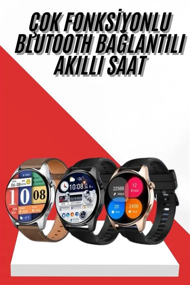 Yeni Nesil Akıllı Saat 1. 5 Inç Amoled Ekran Çağrı Cevaplayabilen görsel 2