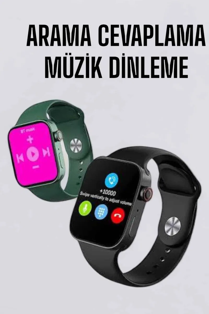 Akıllı Saat Amoled Ekran GPS ve Uyku Takibi Bluetooth Bağlantılı görsel 2