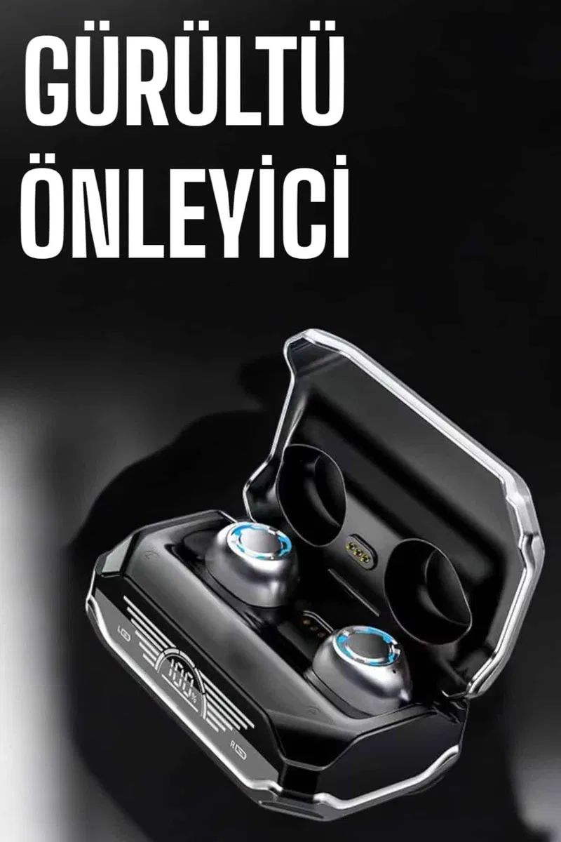 Oyuncu Kulaklığı Yeni Nesil Kablosuz Uzun Pil Ömrü Bluetooth Kulaklık görsel 2
