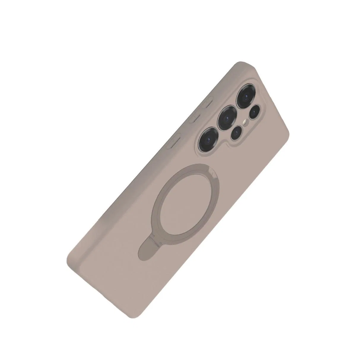 Samsung Galaxy S25 Ultra Regal Magsafe Standlı Kapak - Çöl Titanyum görsel 3