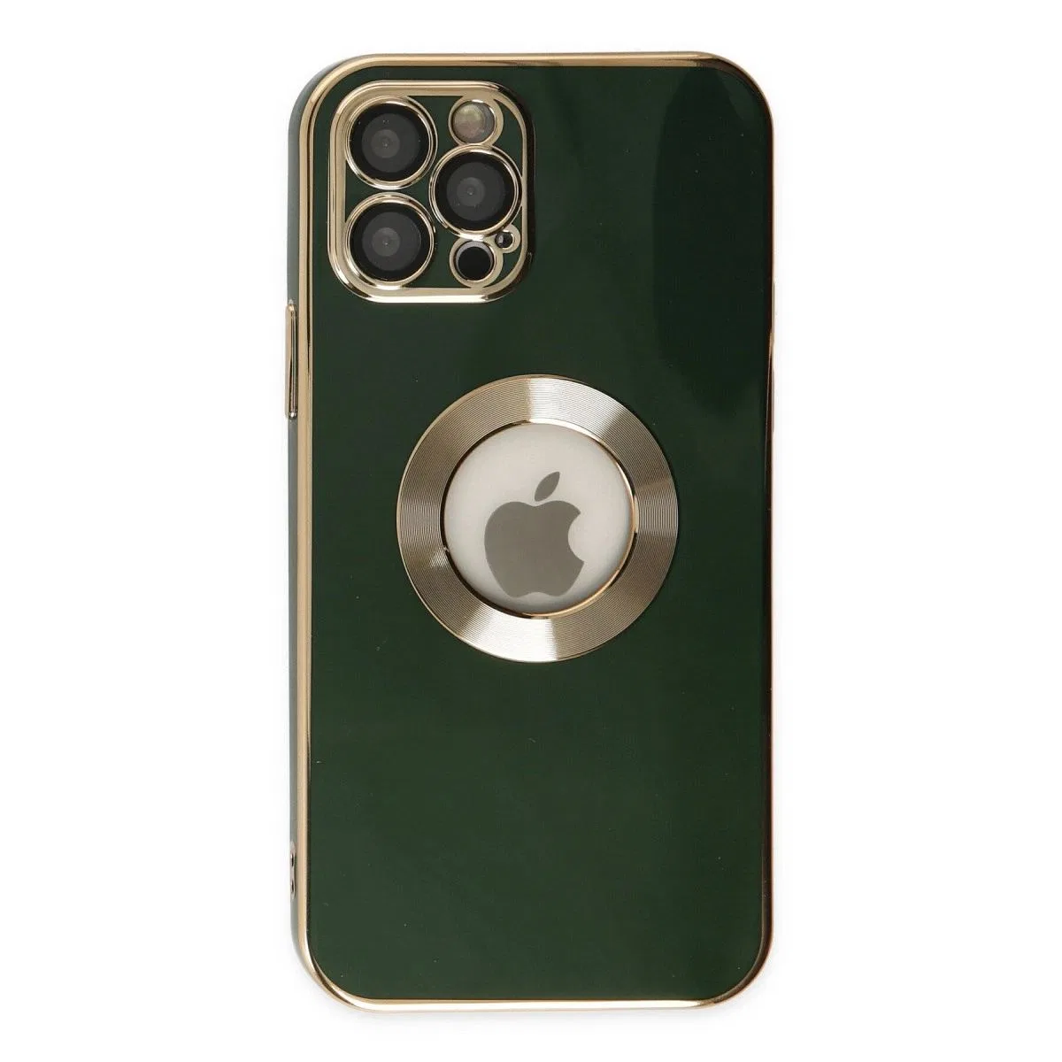 Apple İphone 12 Pro Max Kılıf Store Silikon - Yeşil görsel 2