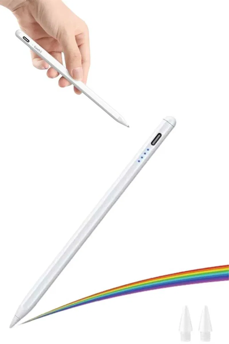 Dokunmatik Kalem Tablet Kalemi Çizim Stylus Kalem Yedek Uçlu görsel 5
