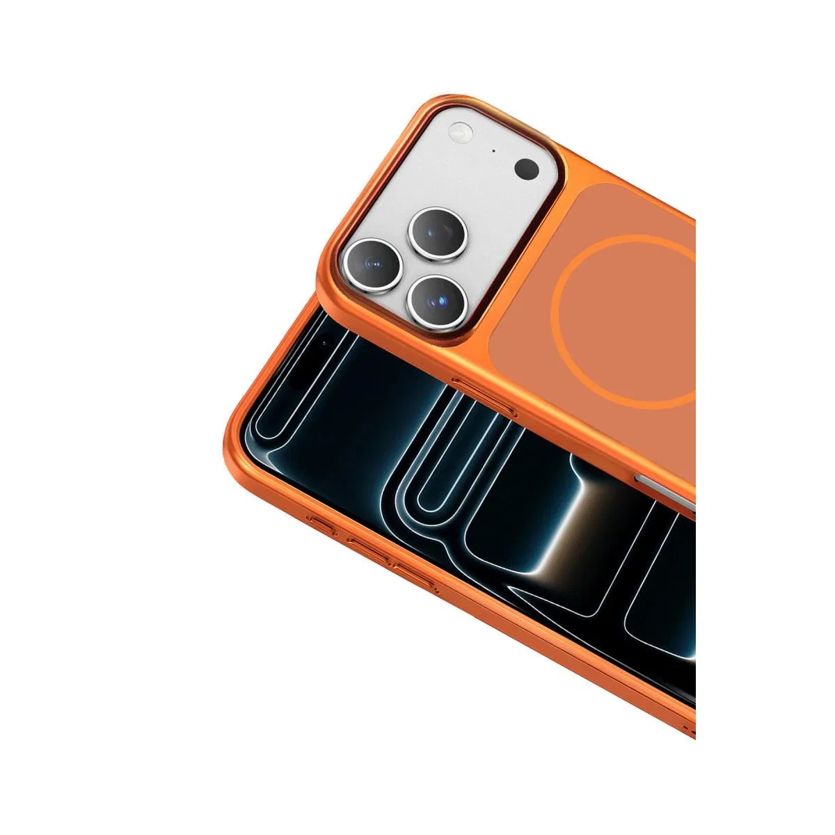 Joko Apple İphone 17 Pro Max Rush Magsafe Kapak - Turuncu görsel 2