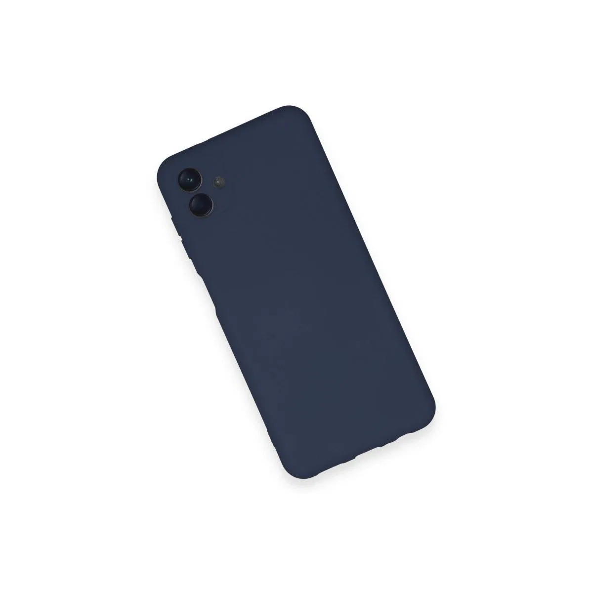 Samsung Galaxy A04 Kılıf Nano İçi Kadife Silikon - Lacivert görsel 3