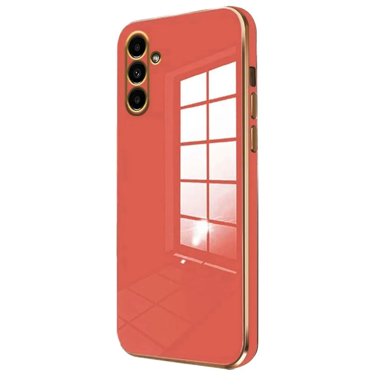 Samsung Galaxy M15 Kılıf Volet Silikon - Kırmızı