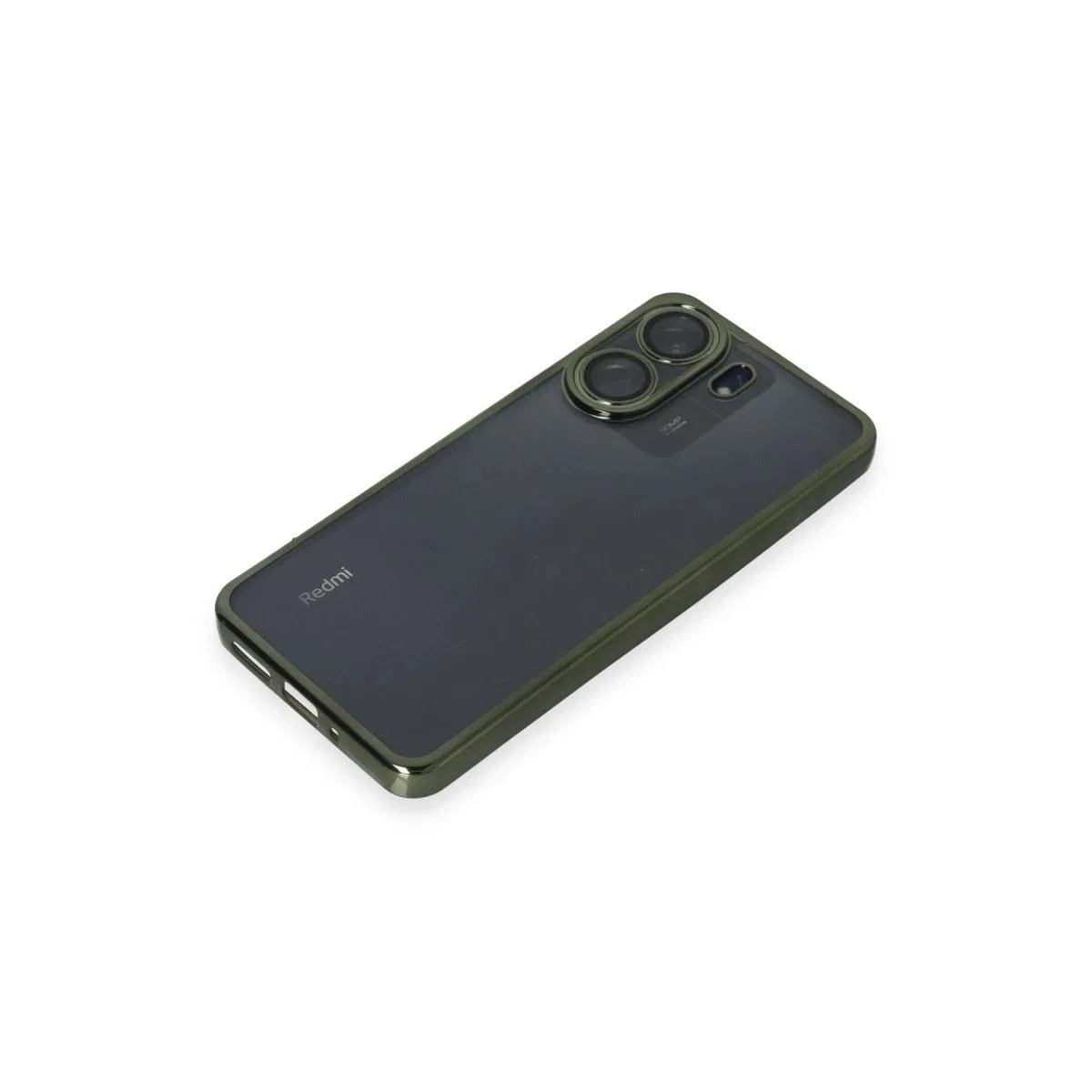 Xiaomi Redmi 13c Kılıf Razer Lensli Silikon - Yeşil görsel 4