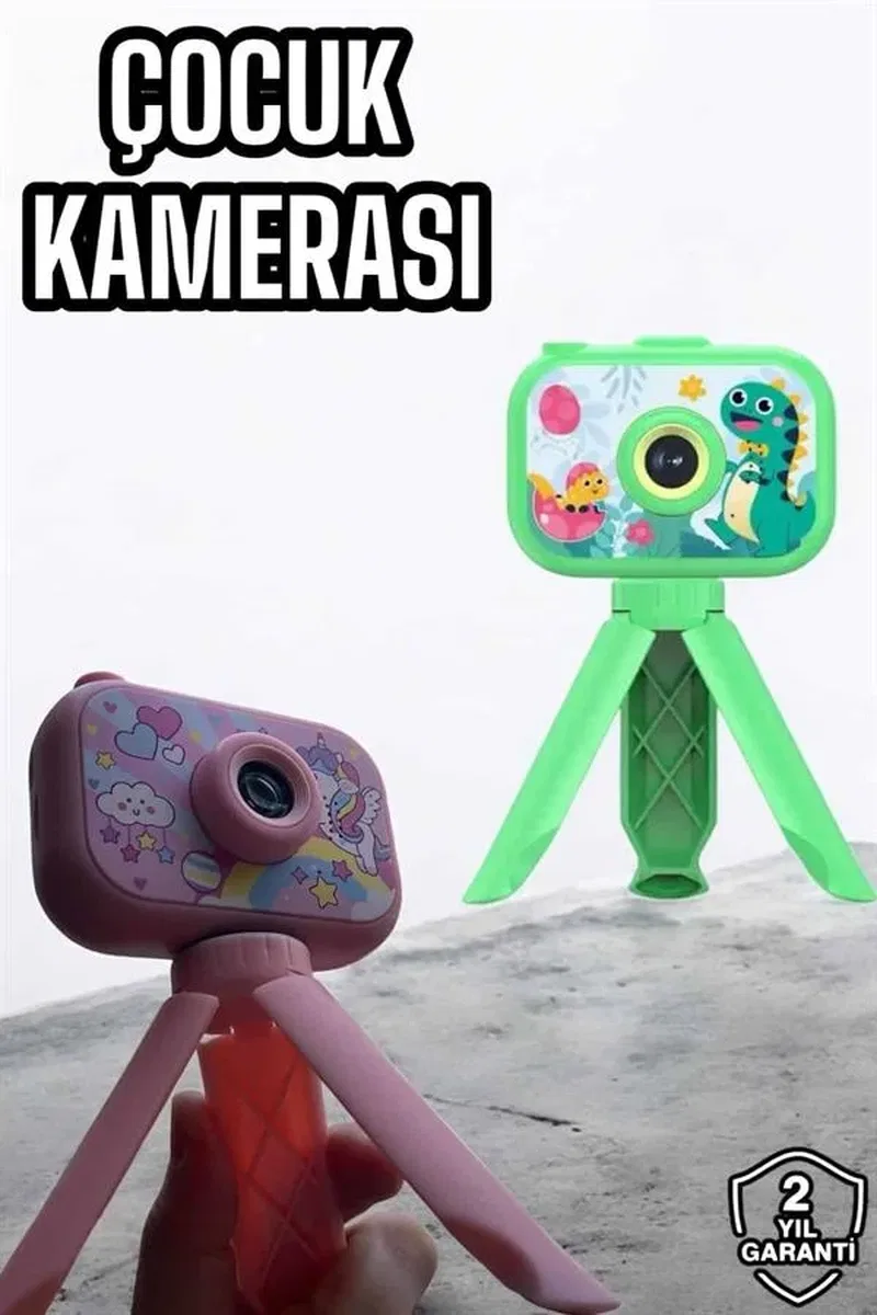 Çocuklara Özel Dijital LCD Ekran 1080P HD Görüntü Kaliteli görsel 2
