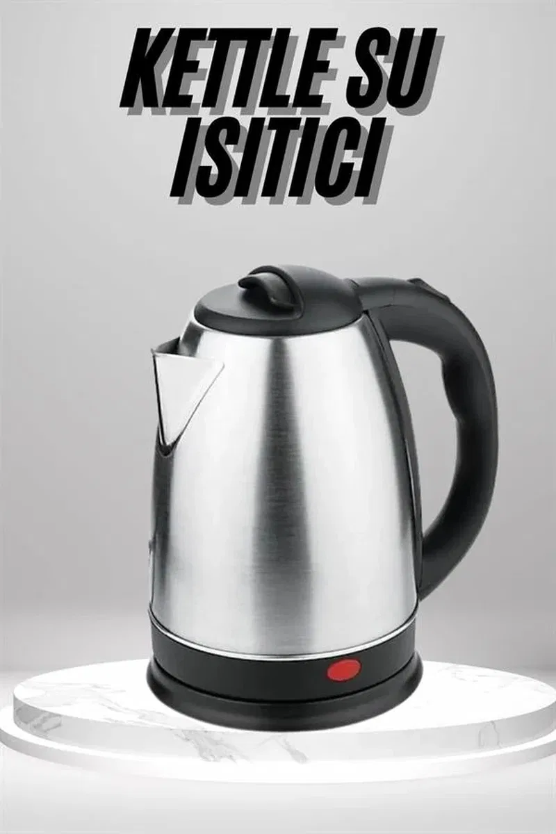 Su Isıtıcı 220 - 240 V Paslanmaz Çelik Kettle Uzun Ömürlü 2000 Watt görsel 2